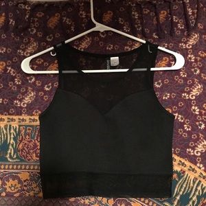 Divided Crop Top